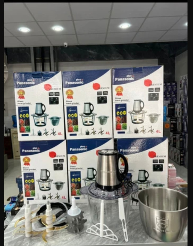 خردکن ۴لیتری دوکاسه پاناسونیک ٣۵٠٠ وات حک شده MZ2026