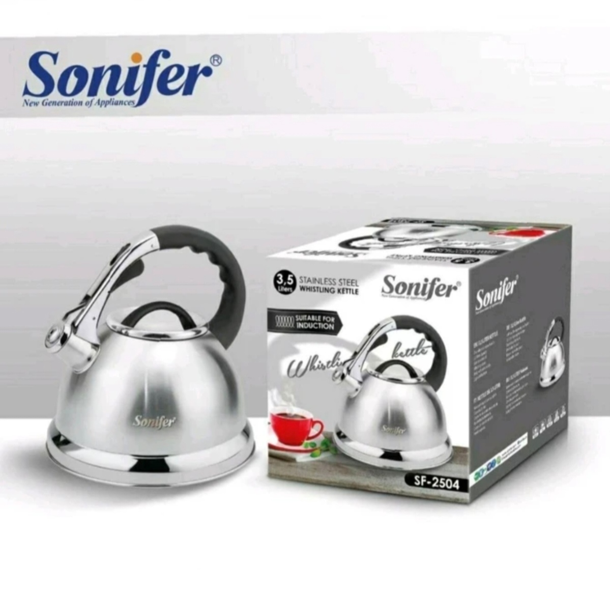 کتری استیل سونیفر مدل SF_2504