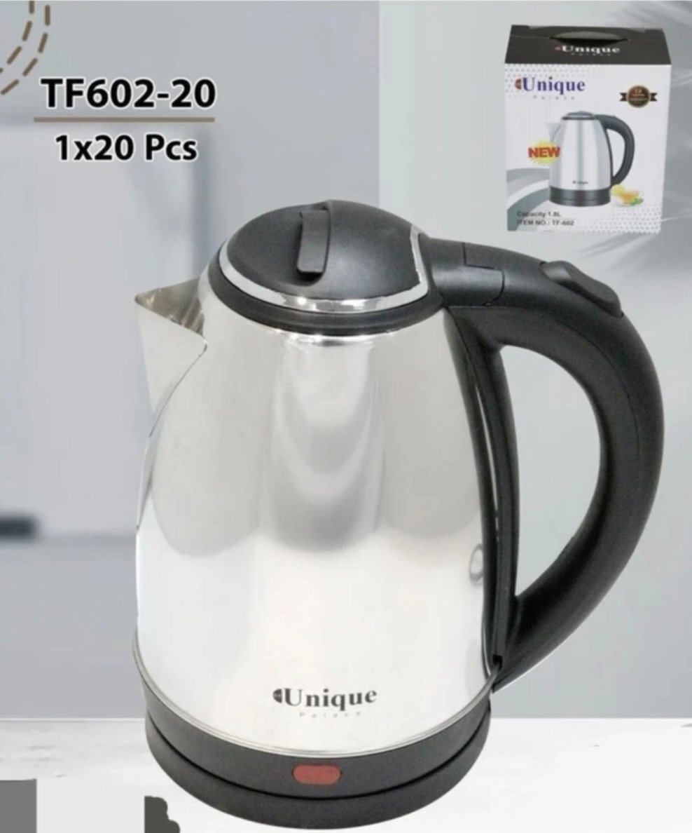 کتری برقی تمام استیل یونیک مدل ۶۰۲-TF
