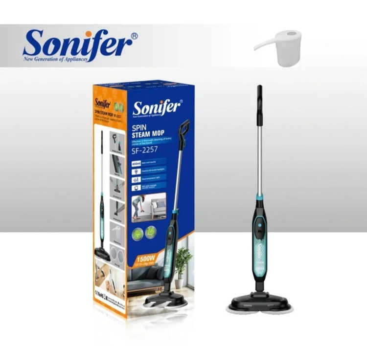 تی بخار چرخشی (Spin Steam Mop) از برند سونیفر (Sonifer) مدل ۲۲۵۷-SF