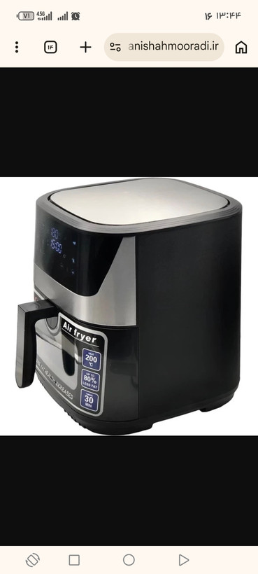 سرخ کن بدون روغن سیلور کرست مدل SCS-6090 ظرفیت 12.5 لیتر