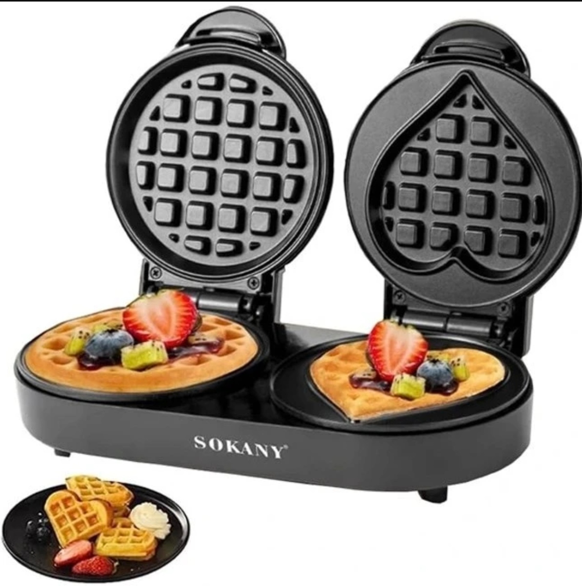 وافل ساز دوقلو سوکانی مدل SK-BBQ-850
