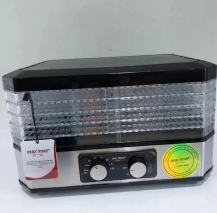 میوه خشک کن مکسی مدل MAX2068 ظرفیت ۵ طبقه
